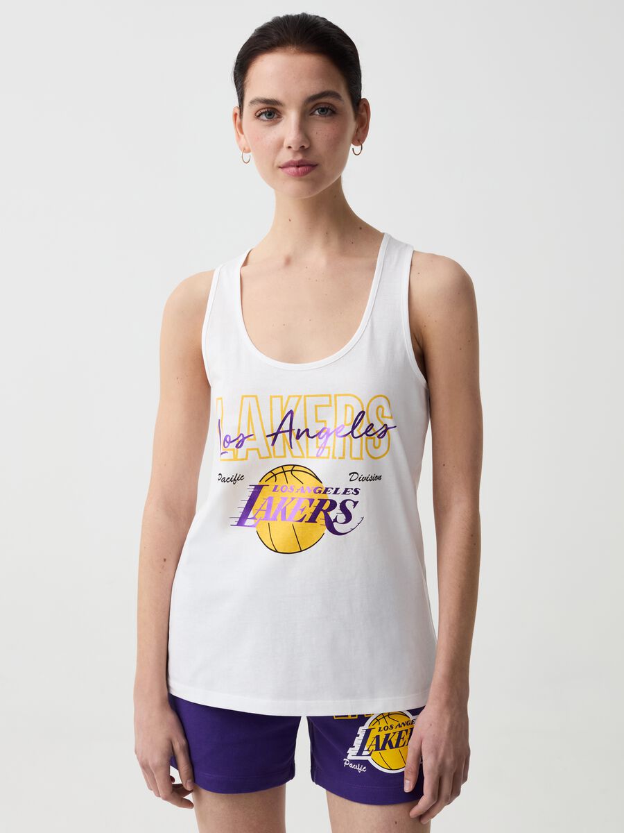 Tank top con stampa NBA Los Angeles Lakers_0
