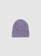 Purple jersey knit hat_0