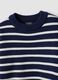 Blue striped viscose-blend crew-neck jumper_4
