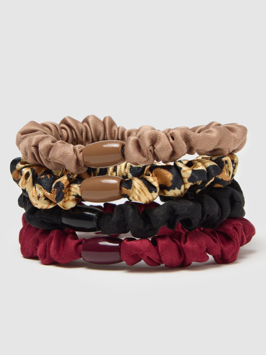 Women's multicolour hair tie set_1
