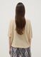 Beige viscose-blend regular-fit T-shirt_3