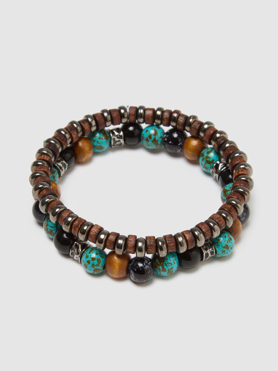 Bipack bracciali in vetro multicolor_1