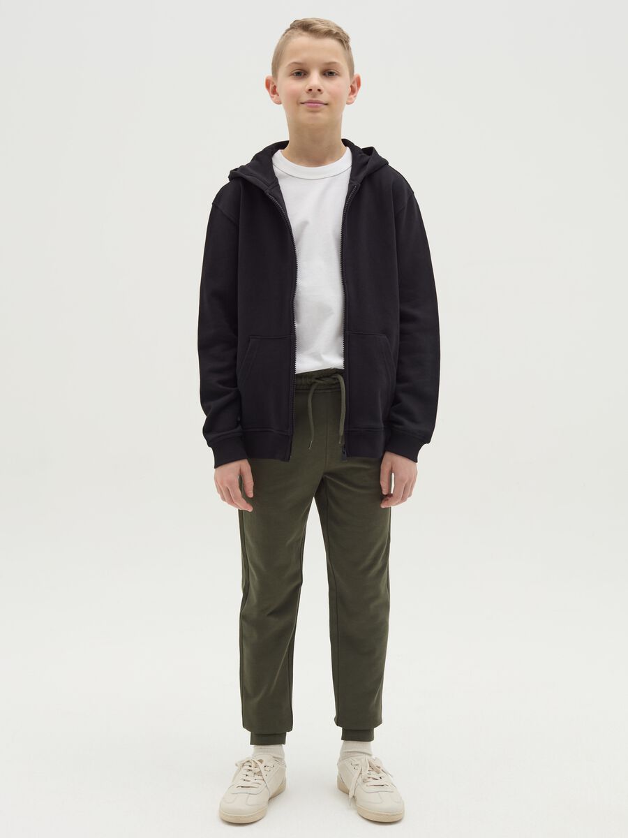 Slim-fit joggers with drawstring_1