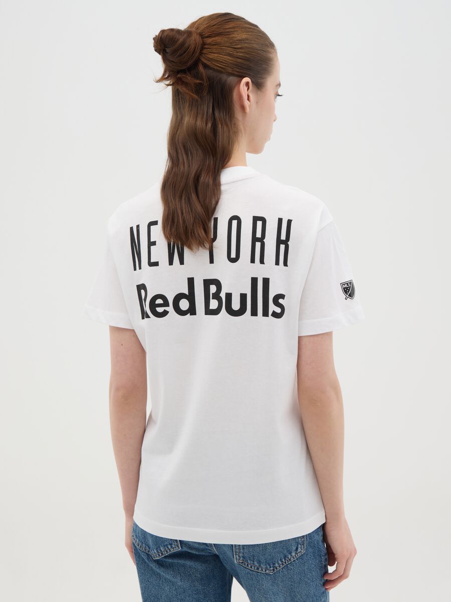 White women's pure cotton T-shirt regular fit with print_3