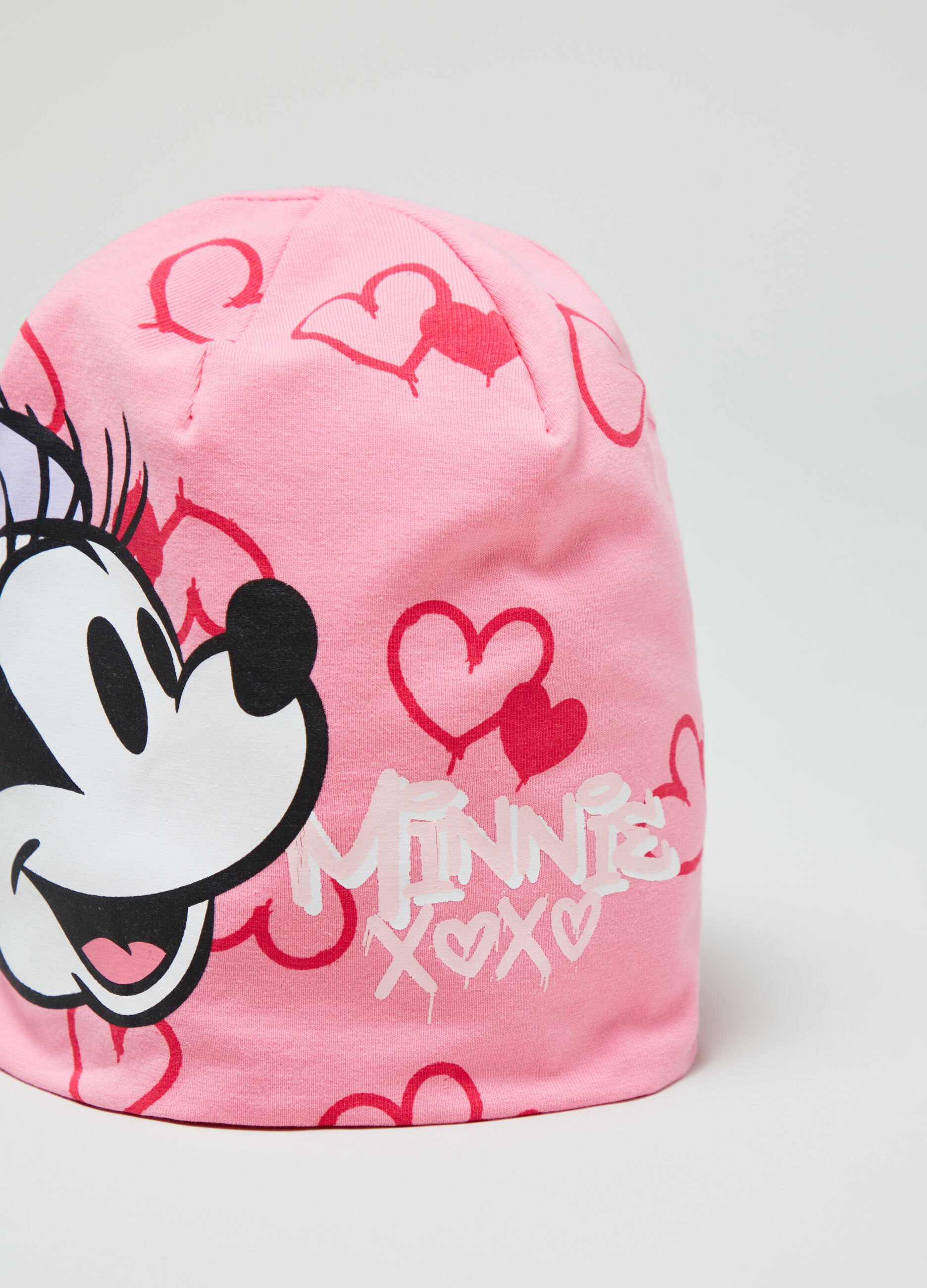 Berretto in jersey con stampa Minnie _2