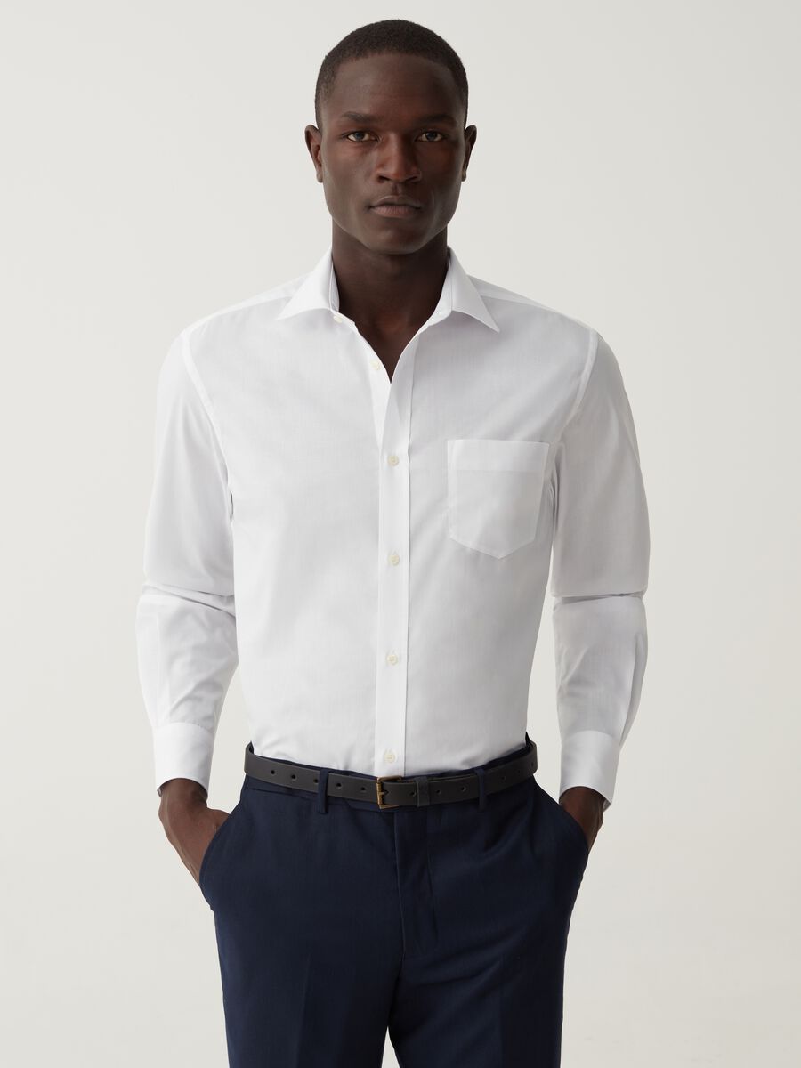 Regular-fit shirt with pocket_0