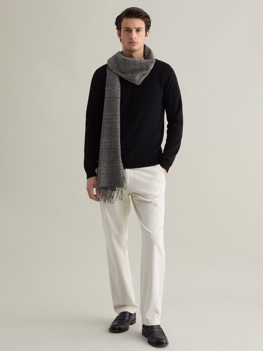 Lambswool crew-neck pullover_1