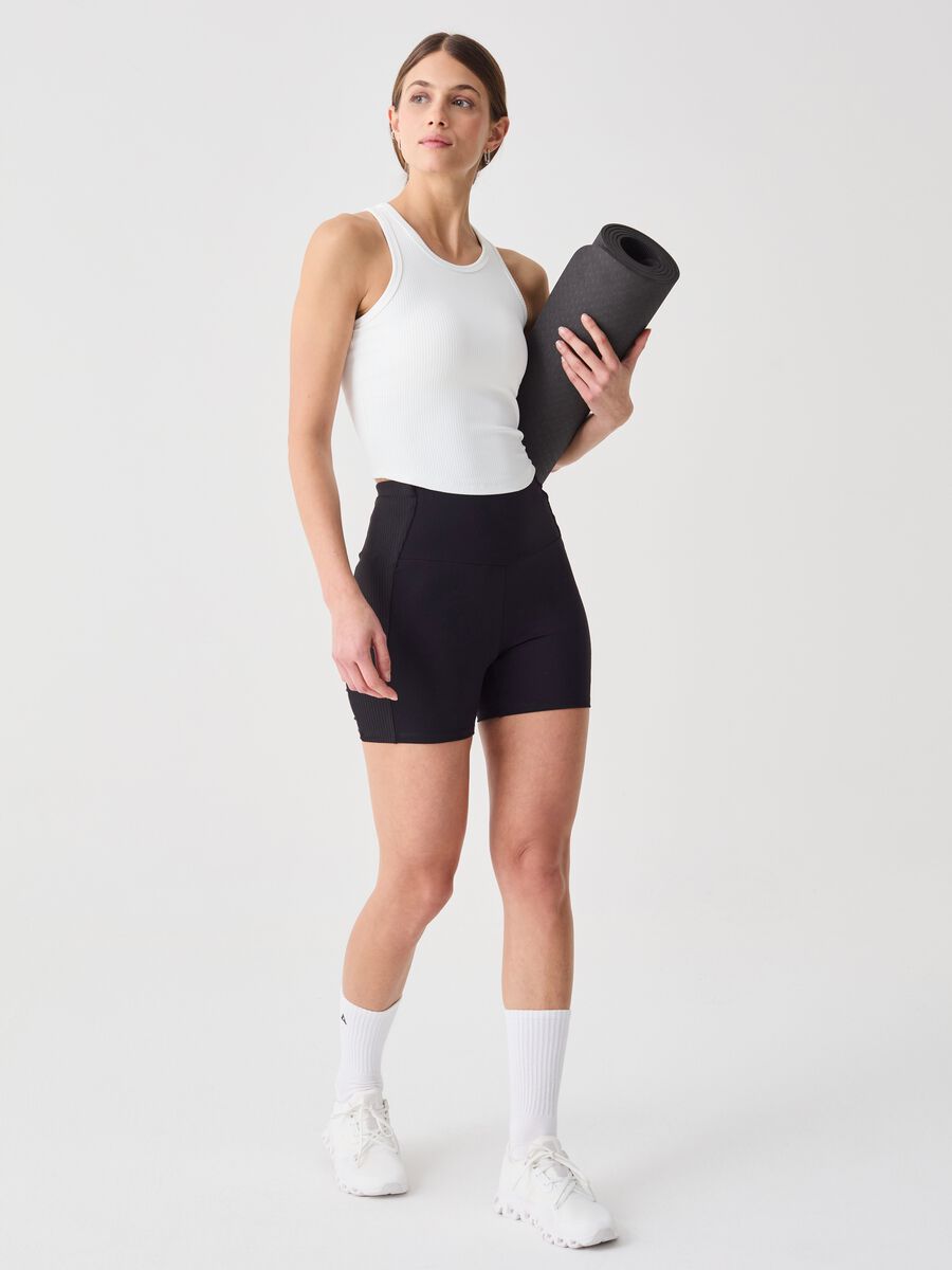 ALTAVIA STUDIO cycle shorts in technical fabric_0