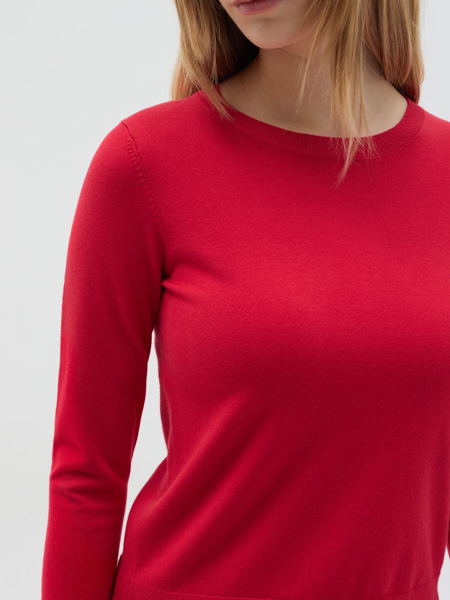 Top with round neck and long sleeves_2