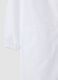 Girls&rsquo; white school apron with zip fastening and classic collar_2