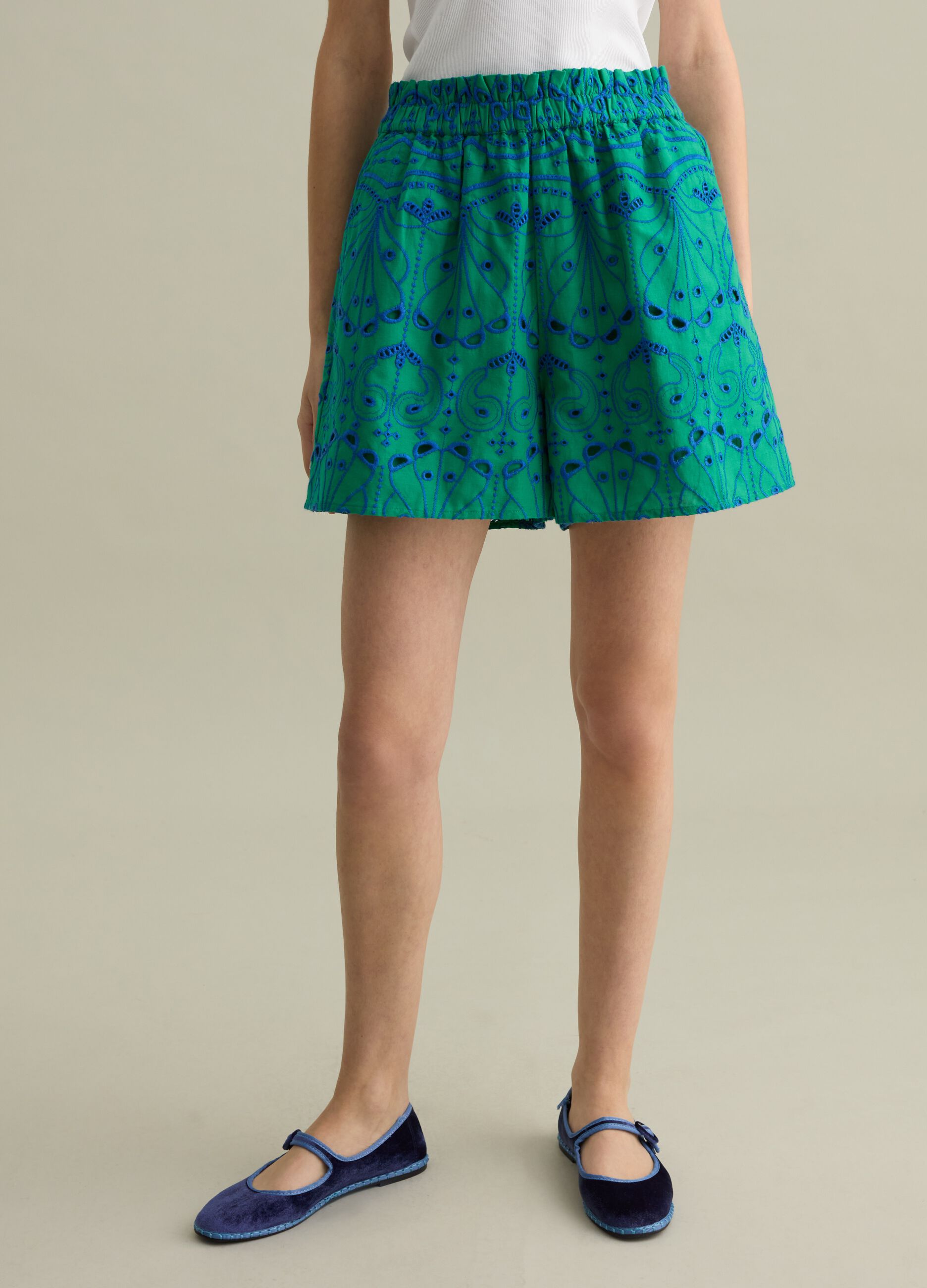 Broderie anglaise shorts