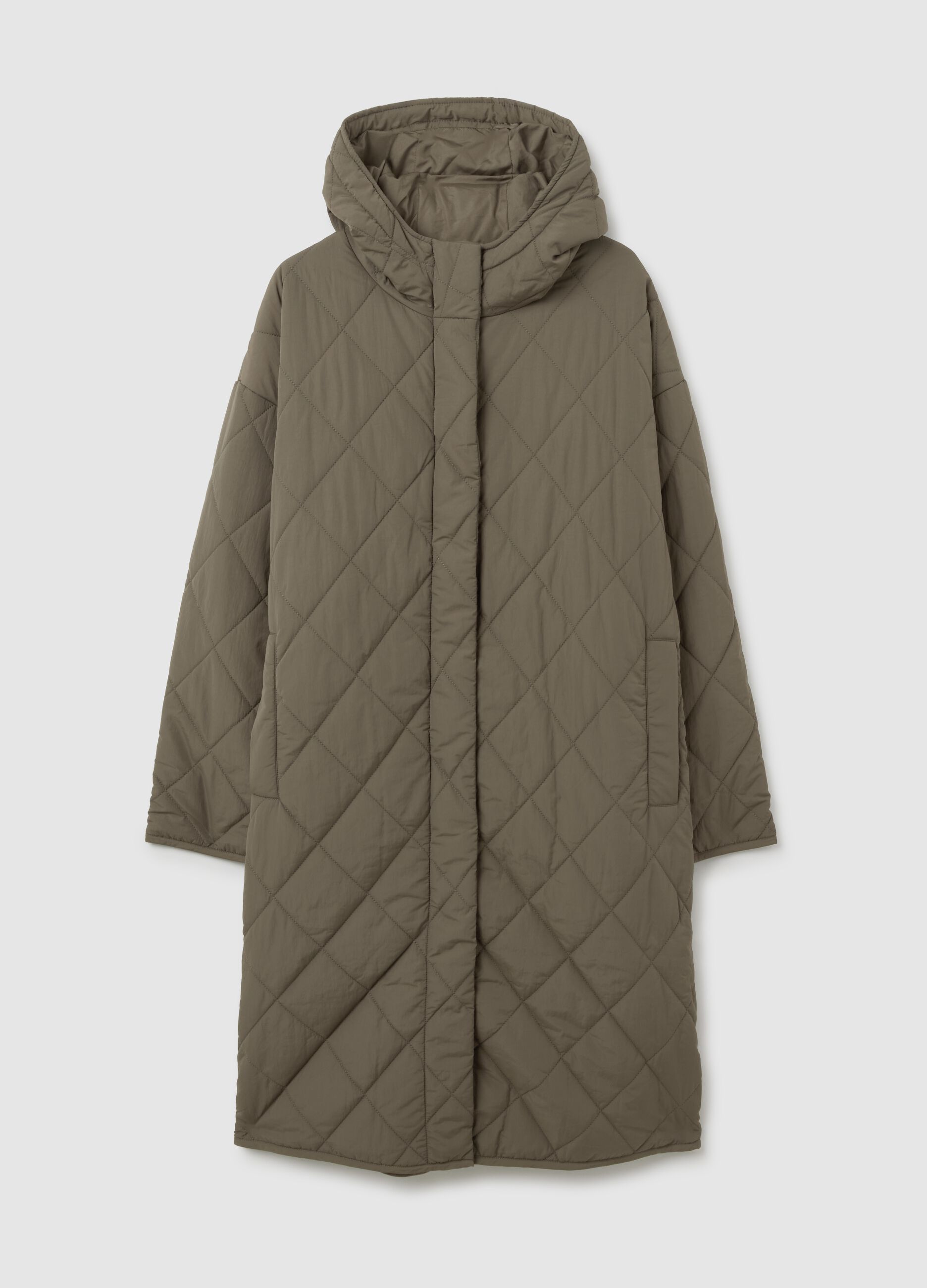 Green Quilted Jacket