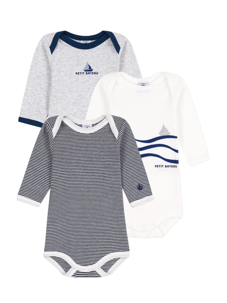 Tripack body fantasia in cotone bio_0