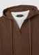 Brown Cotton Blend Sweatshirt Regular Fit_5