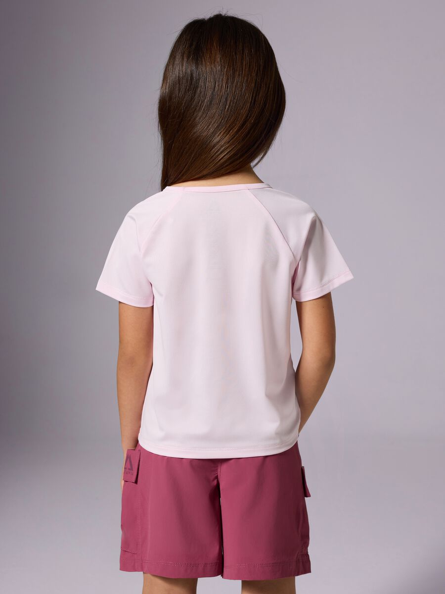 ALTAVIA WITH DEBORAH COMPAGNONI pink sports cargo shorts_3