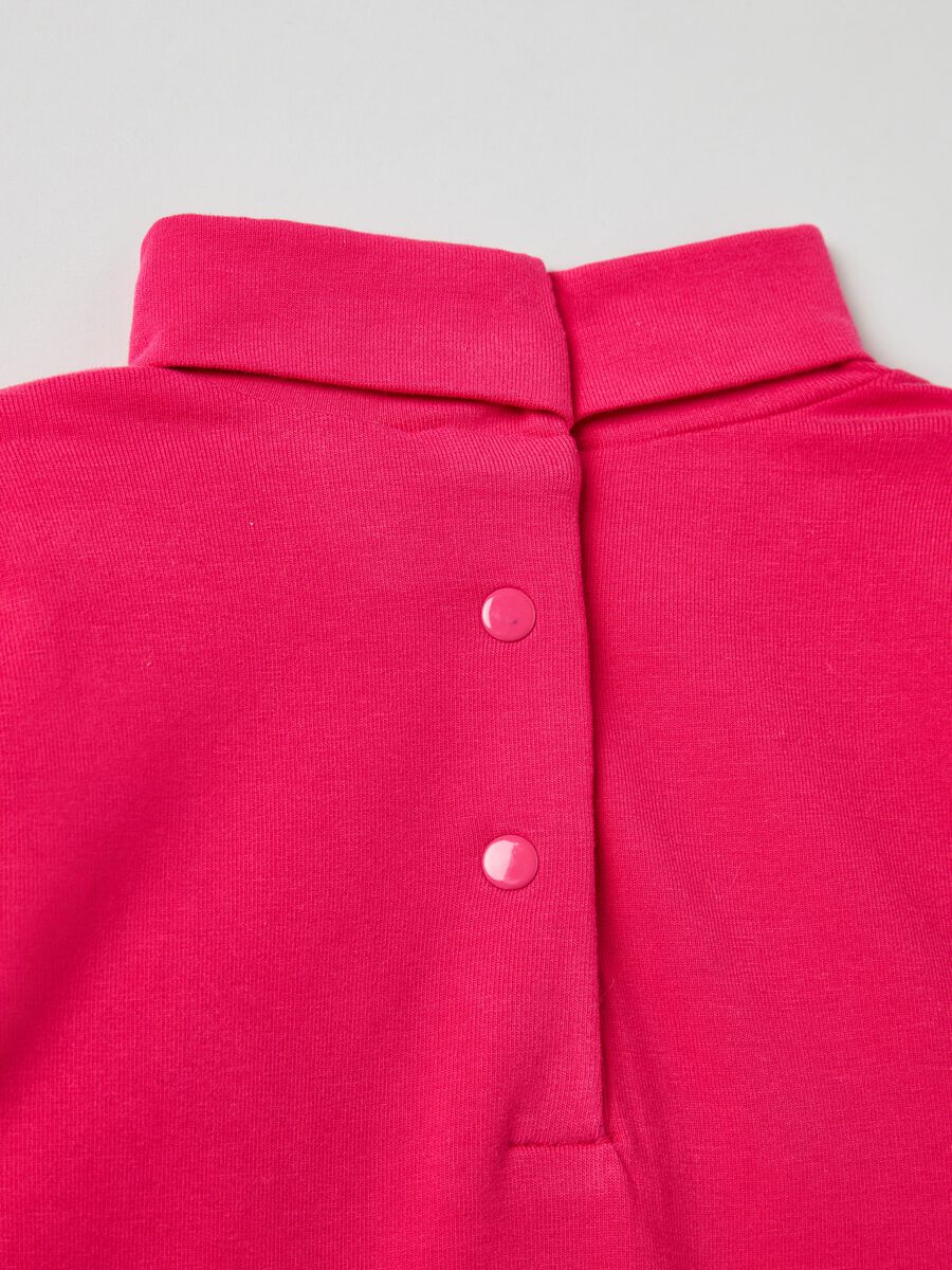 T-shirt maniche lunghe a collo alto_2