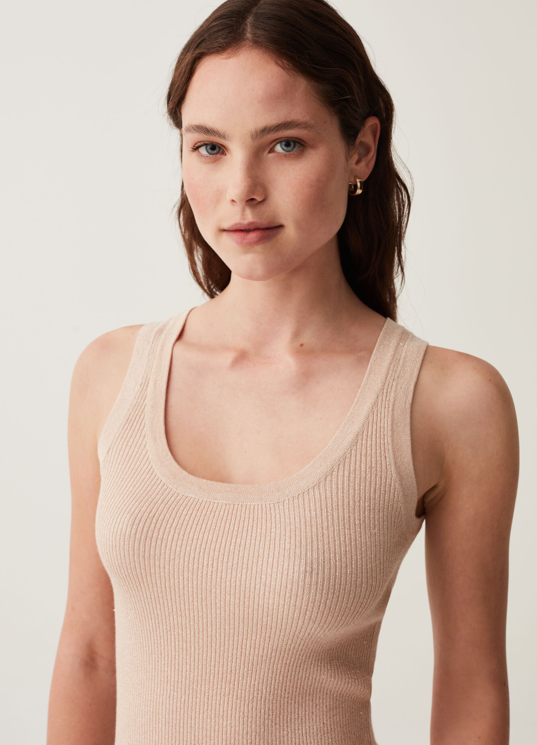Tank top in lurex a costine_1