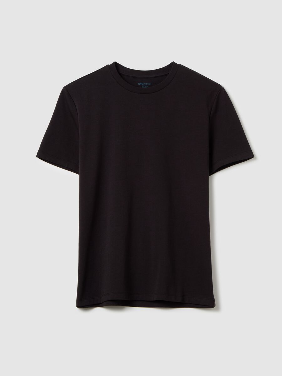 T-shirt with technical fabric_4