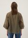 Green long-sleeve viscose-blend blouse, regular fit_3
