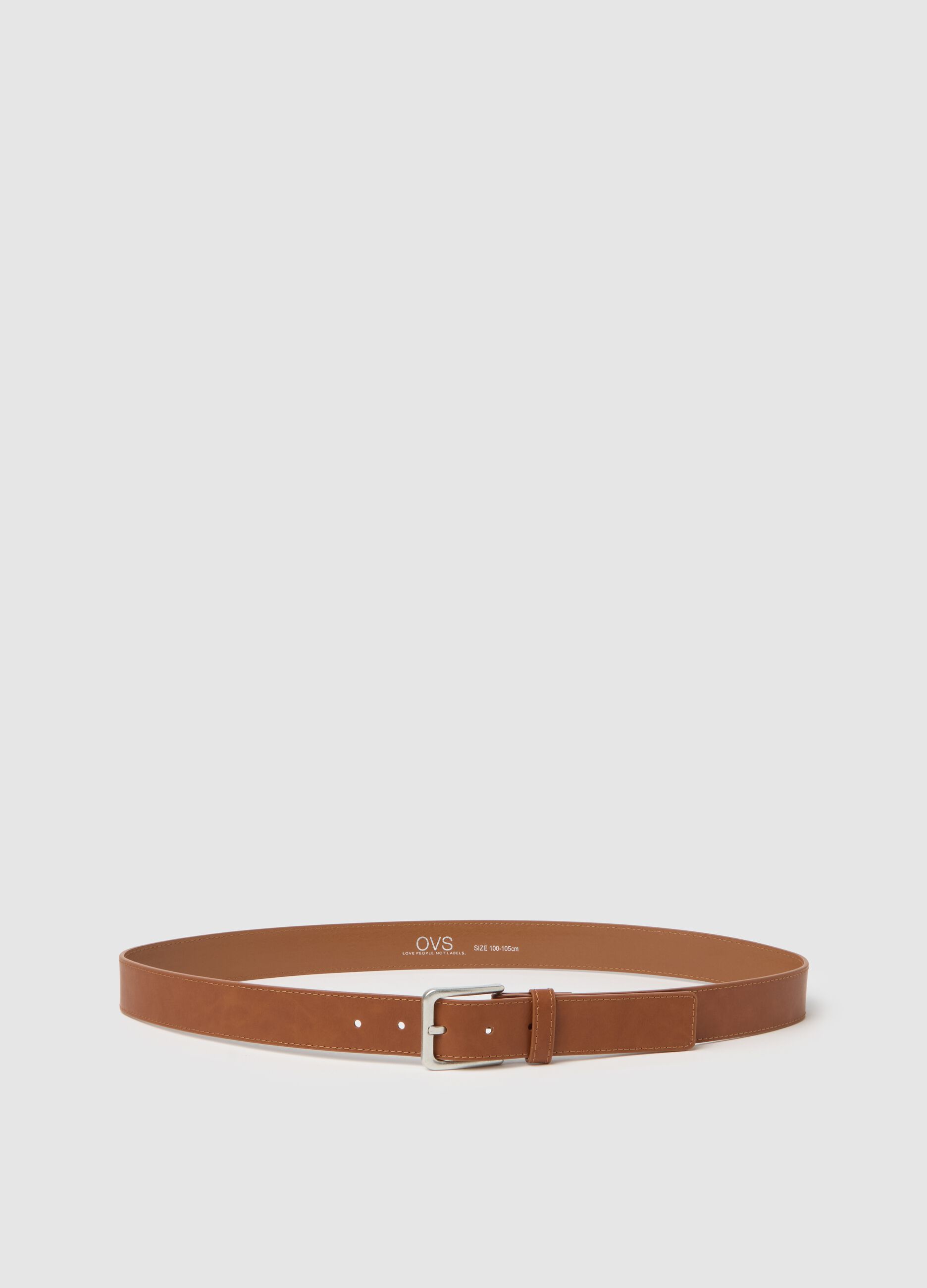 Brown Genuine Leather Belt