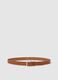 Brown Genuine Leather Belt_0