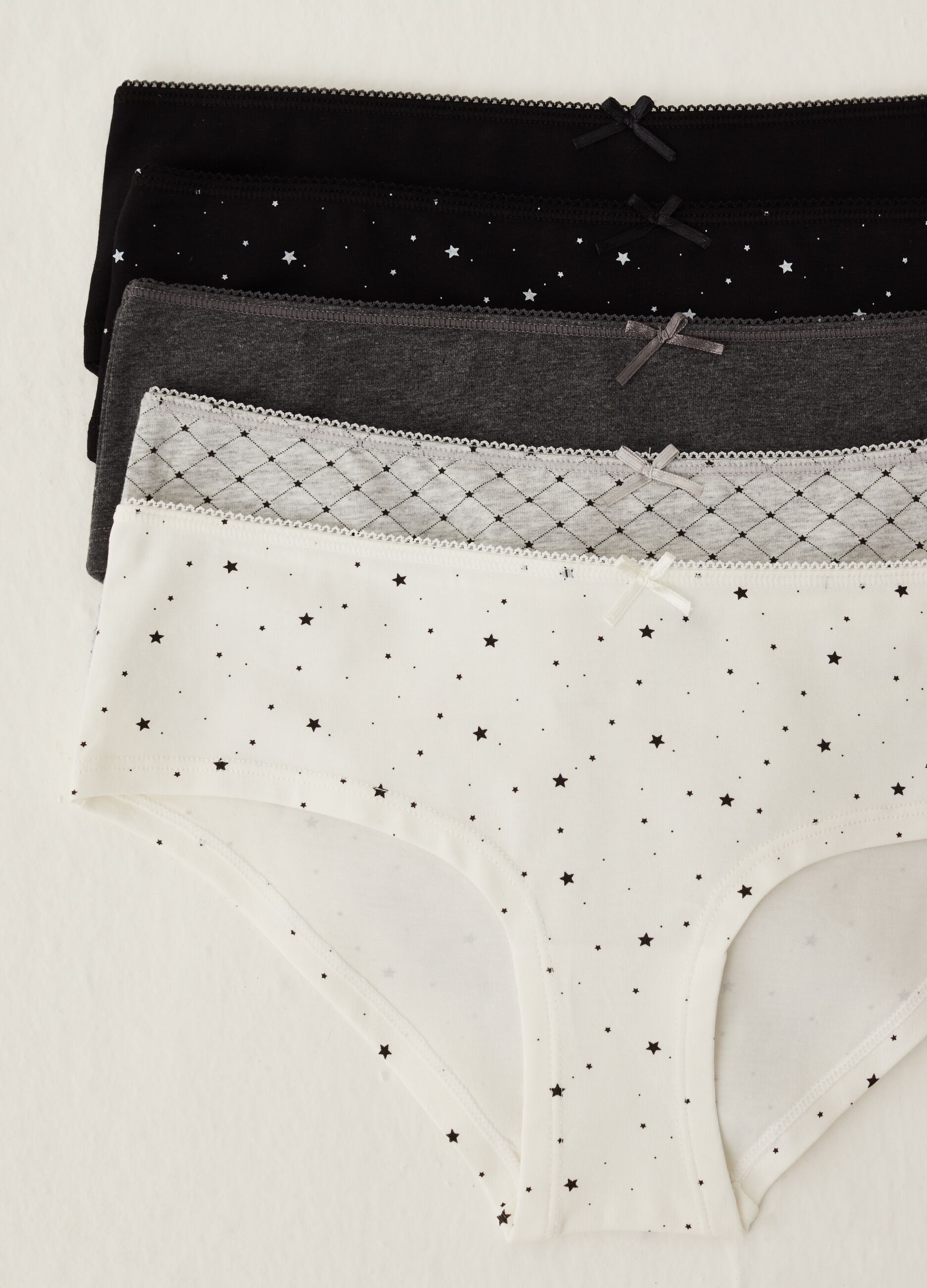 Set cinque culotte con fiocchetto fantasia_4