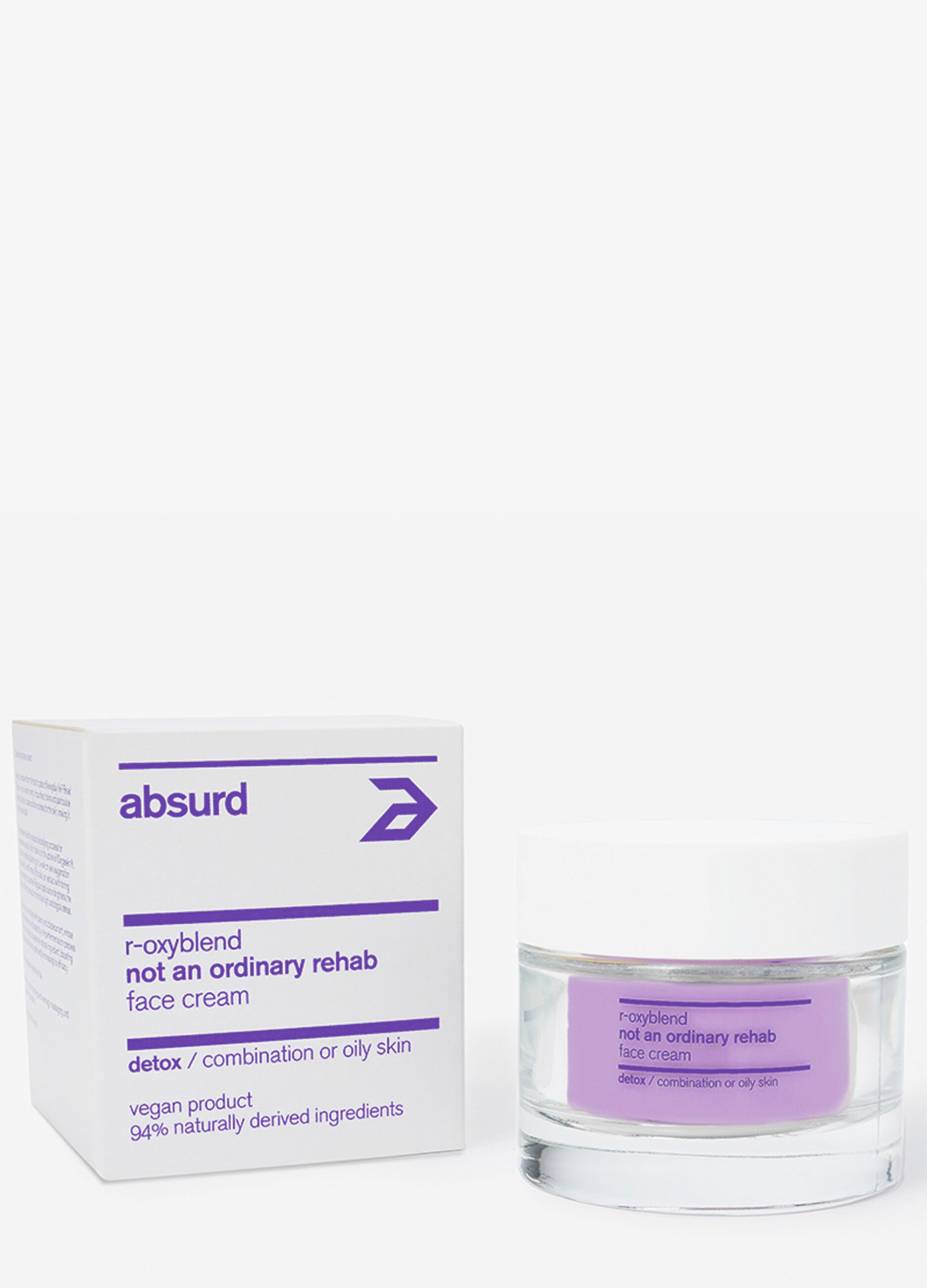 Crema viso detossinante che protegge dallo stress ossidativo e digitale Not an ordinary Rehab