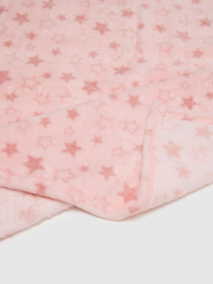 Pink pure cotton baby blanket_1