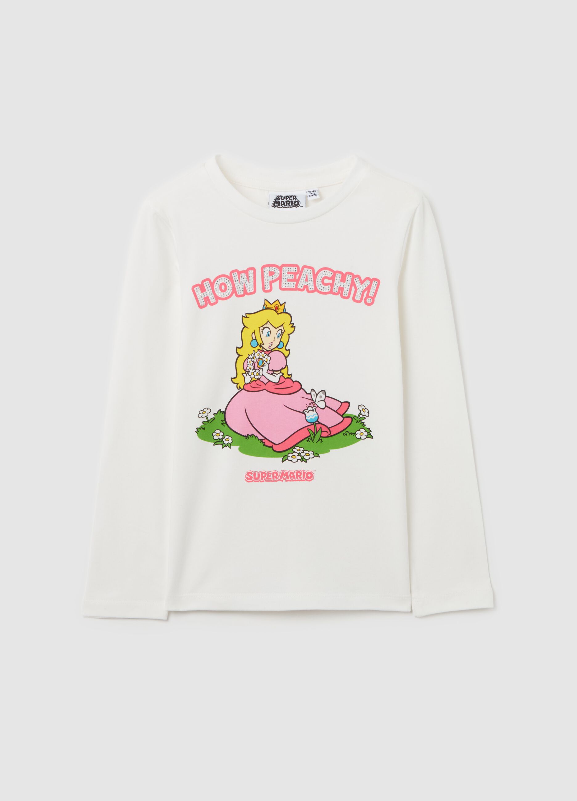 Super Mario™ Peachy T-shirt with long sleeves