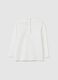 Girl's white pure cotton T-shirt regular fit_1