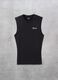 Kombat Active Black Sleeveless Tank Top_0