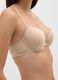 Women's beige stretch blend bra_3