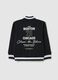 Children's black regular fit cotton blend sweatshirt_1