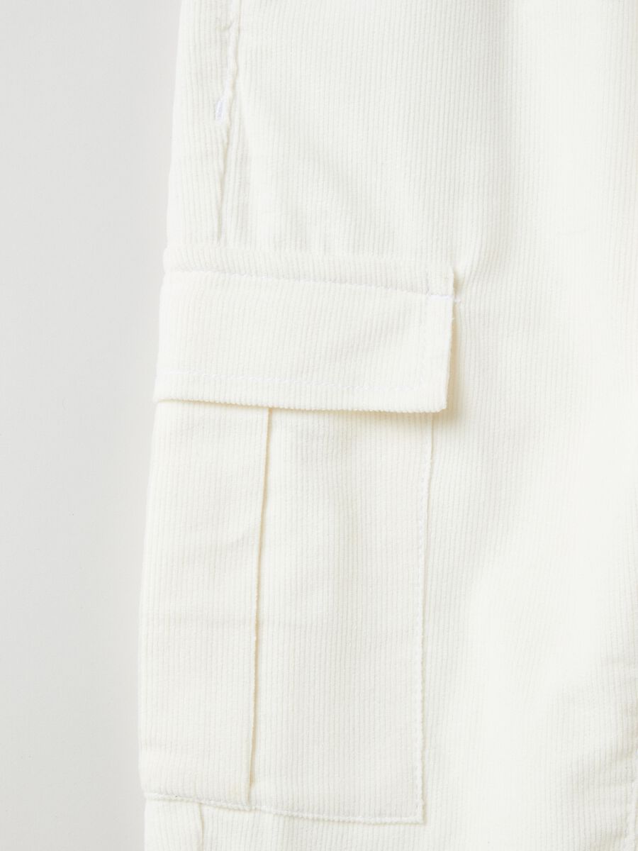 Joggers in corduroy con coulisse_2
