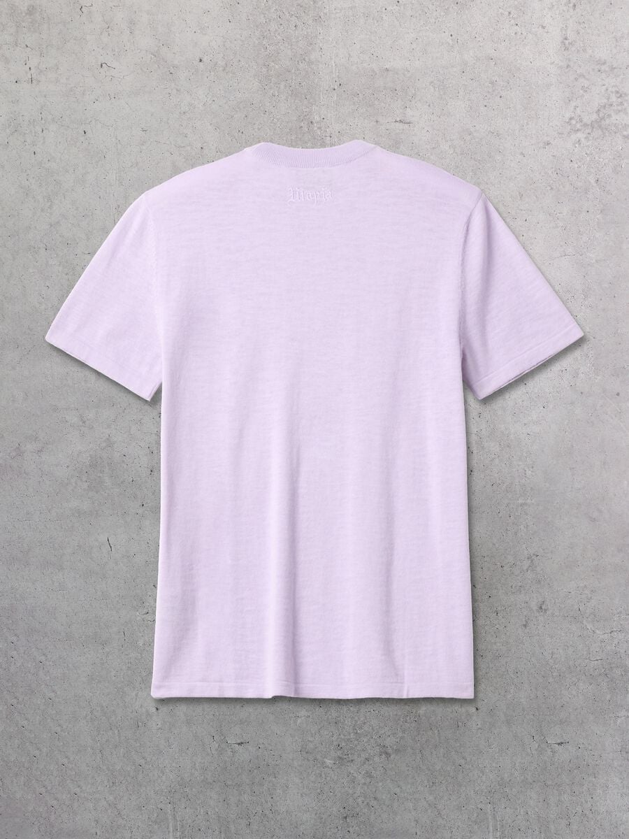 Knit T-shirt Pastel Lilac_5