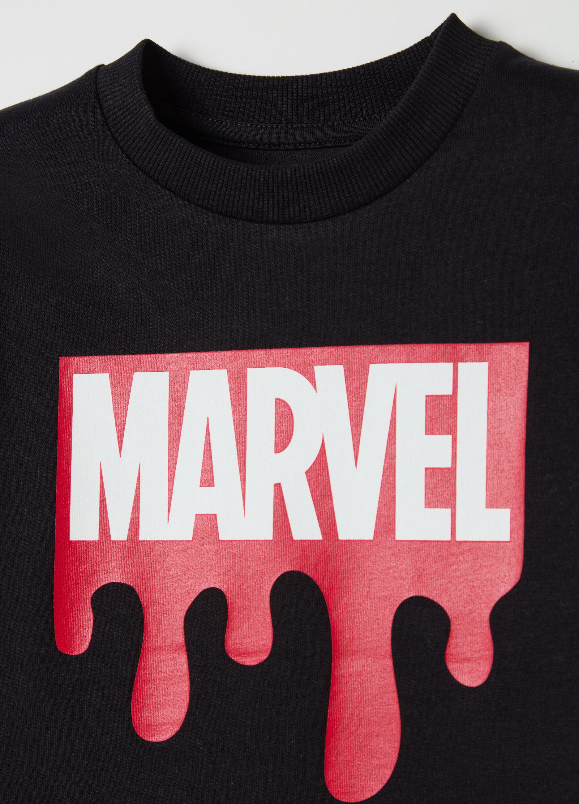 Long-sleeved T-shirt with Spider-Man print