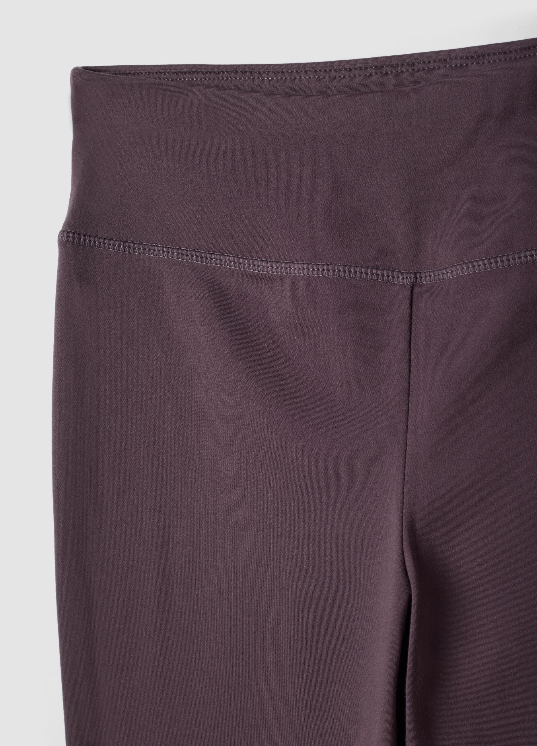 Leggings viola flare in tessuto elasticizzato traspirante ALTAVIA STUDIO