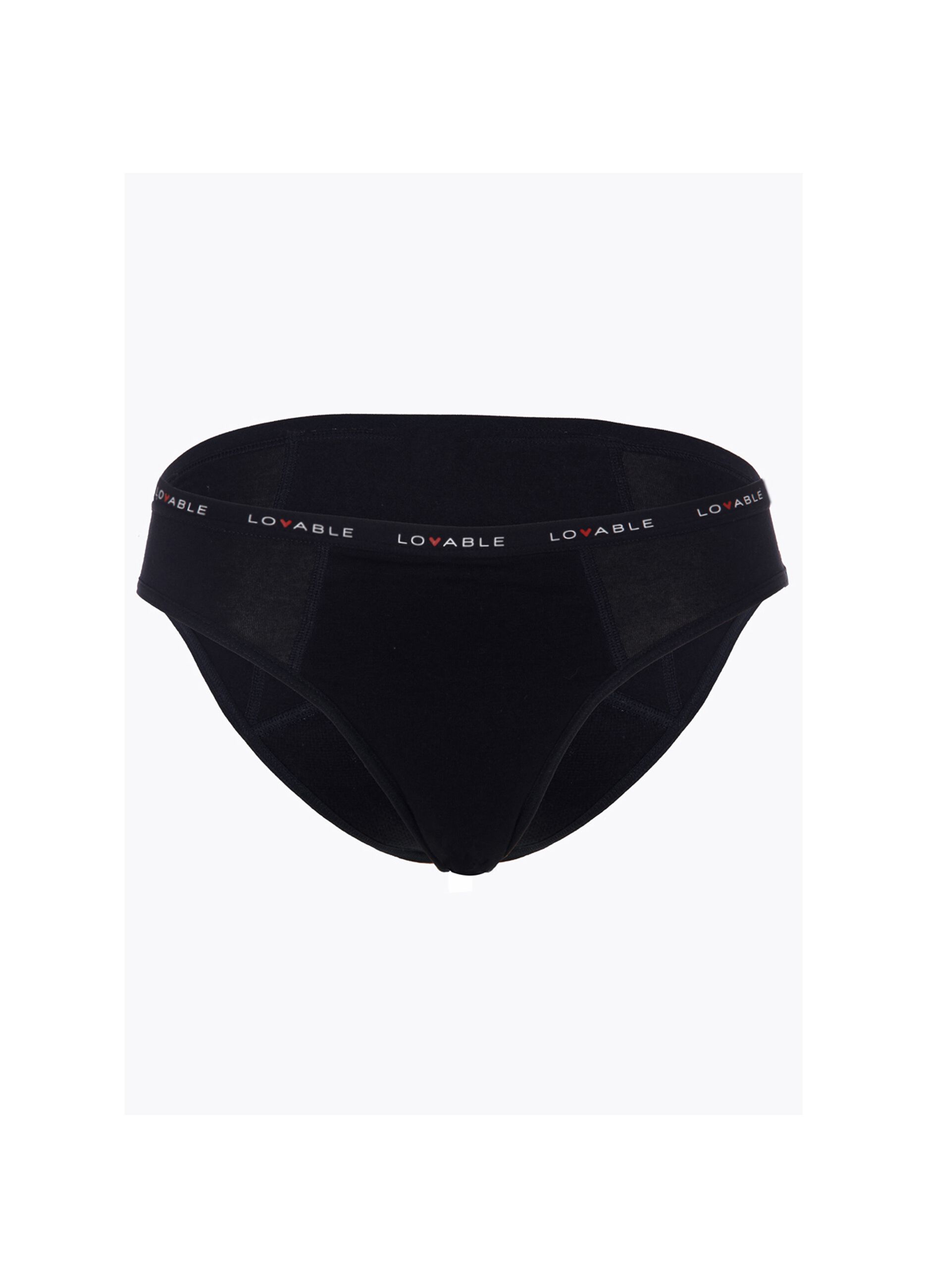LOVABLE Period Panties Slip da ciclo flusso abbondante in cotone bio