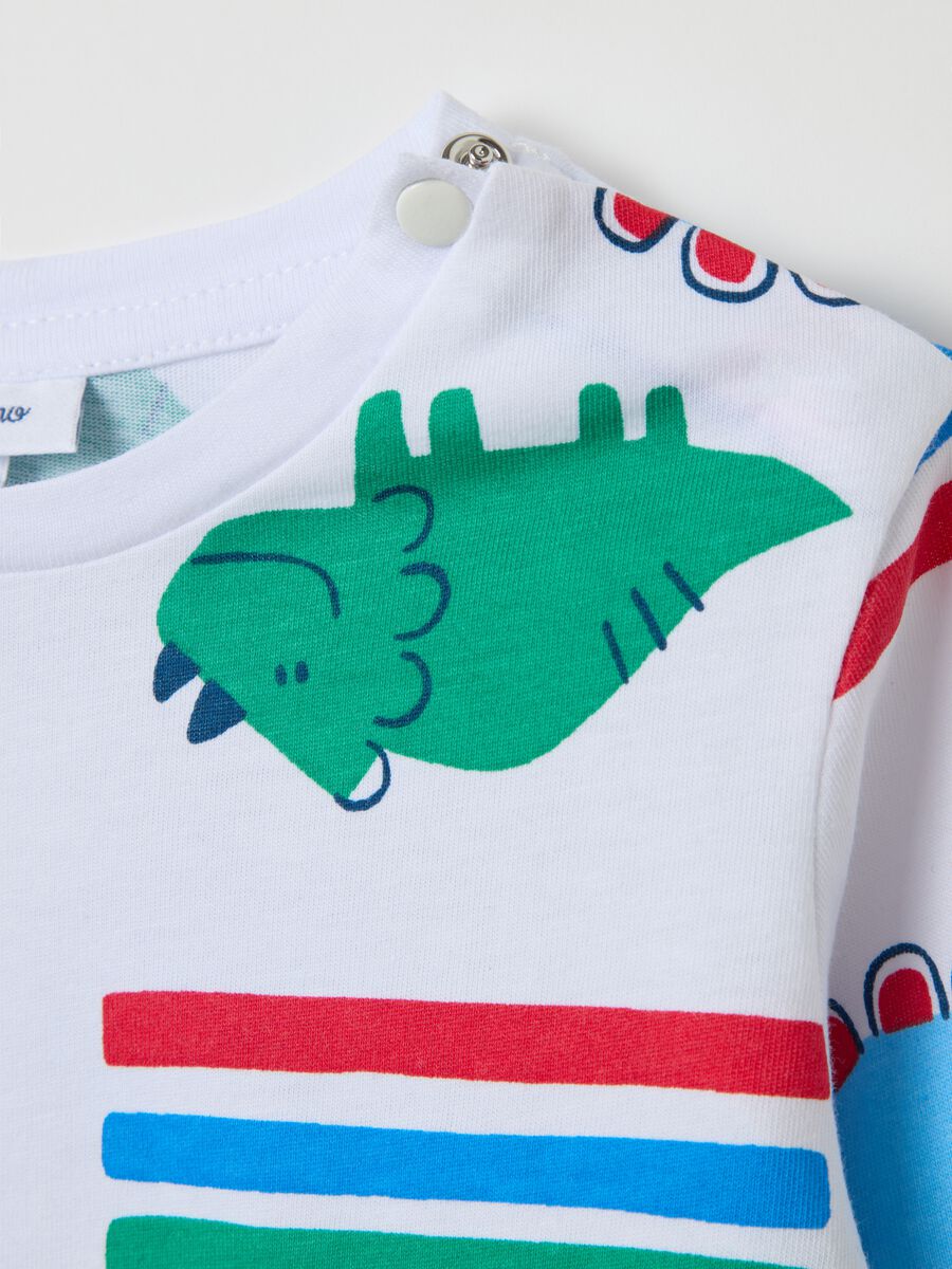 T-shirt with long sleeves and all-over print_2