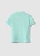 Children's regular fit green pure cotton polo_1