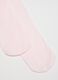 Pink and white tights twin-pack for girls_2