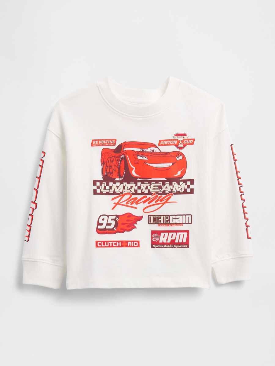 T-shirt a maniche lunghe con stampa Disney Cars_0