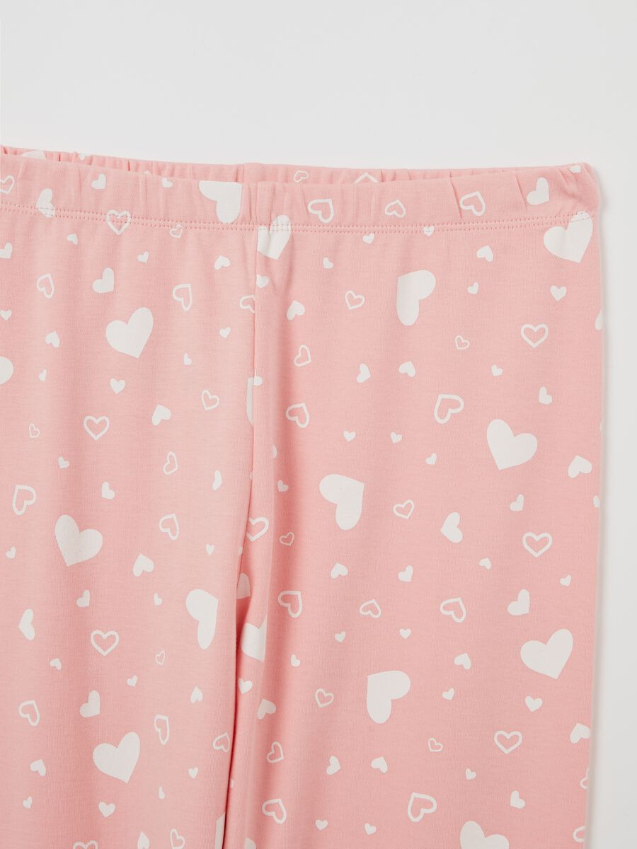 Organic cotton pyjamas with print_3