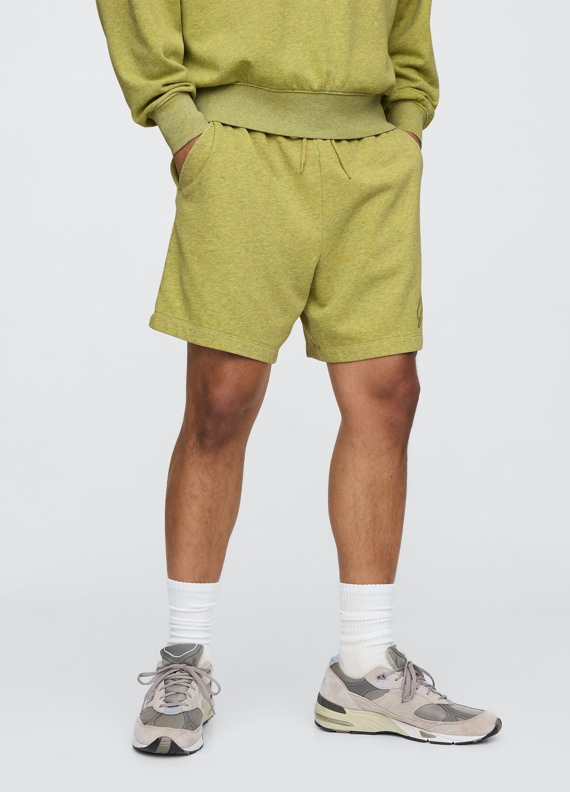 Green Gap cotton blend shorts