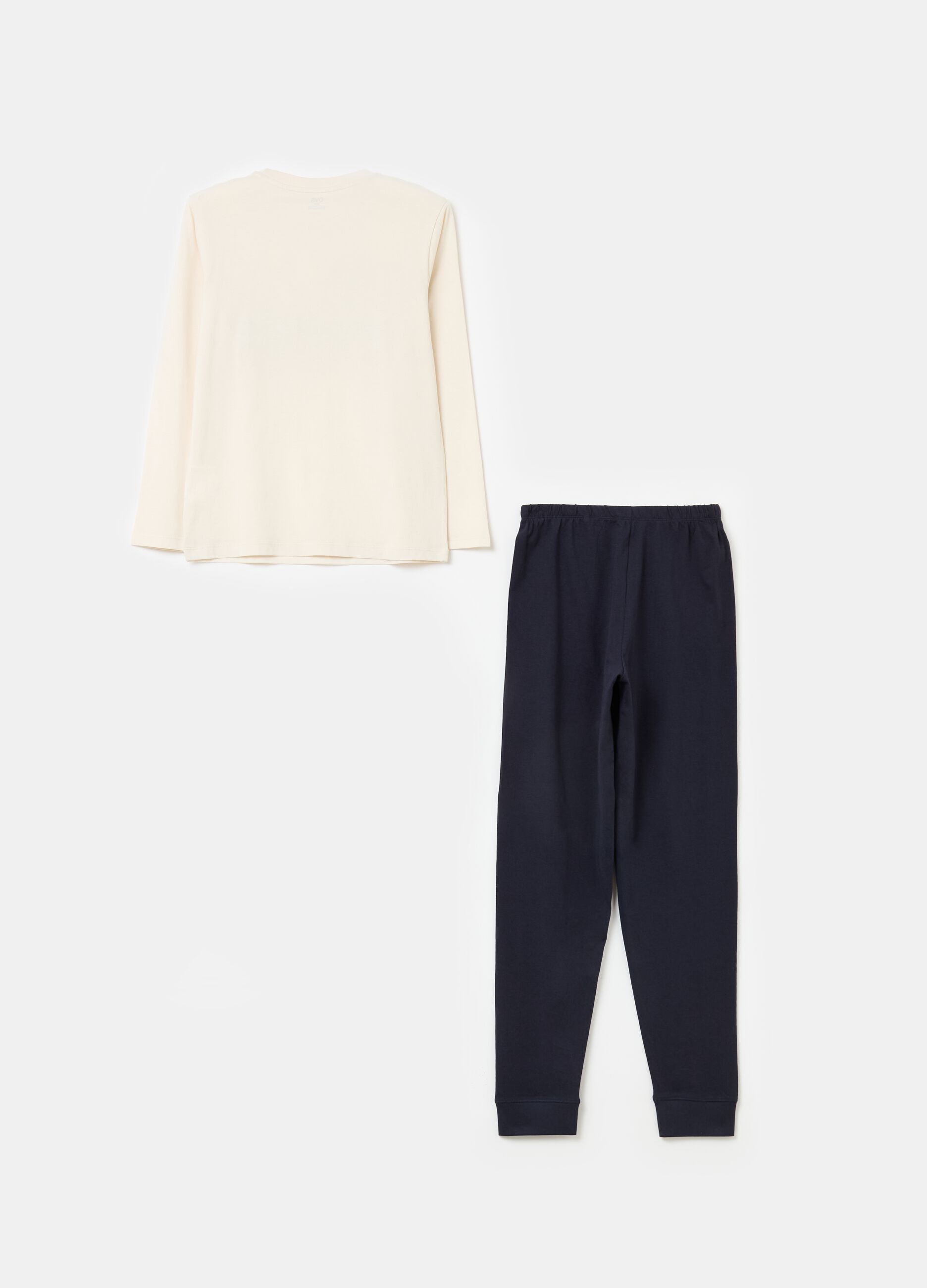 Long pyjamas with skateboard print