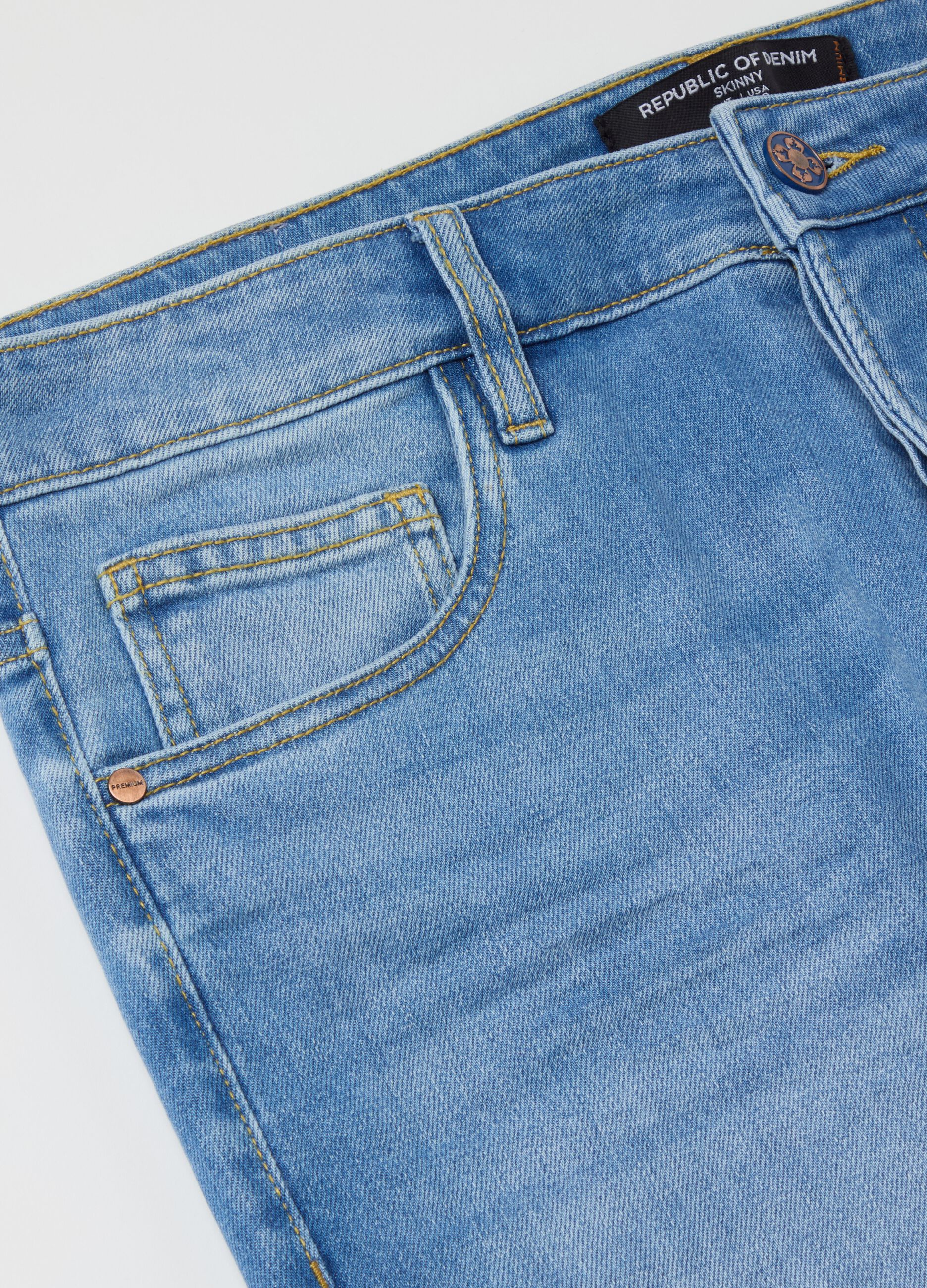 Skinny-fit jeans with five pockets