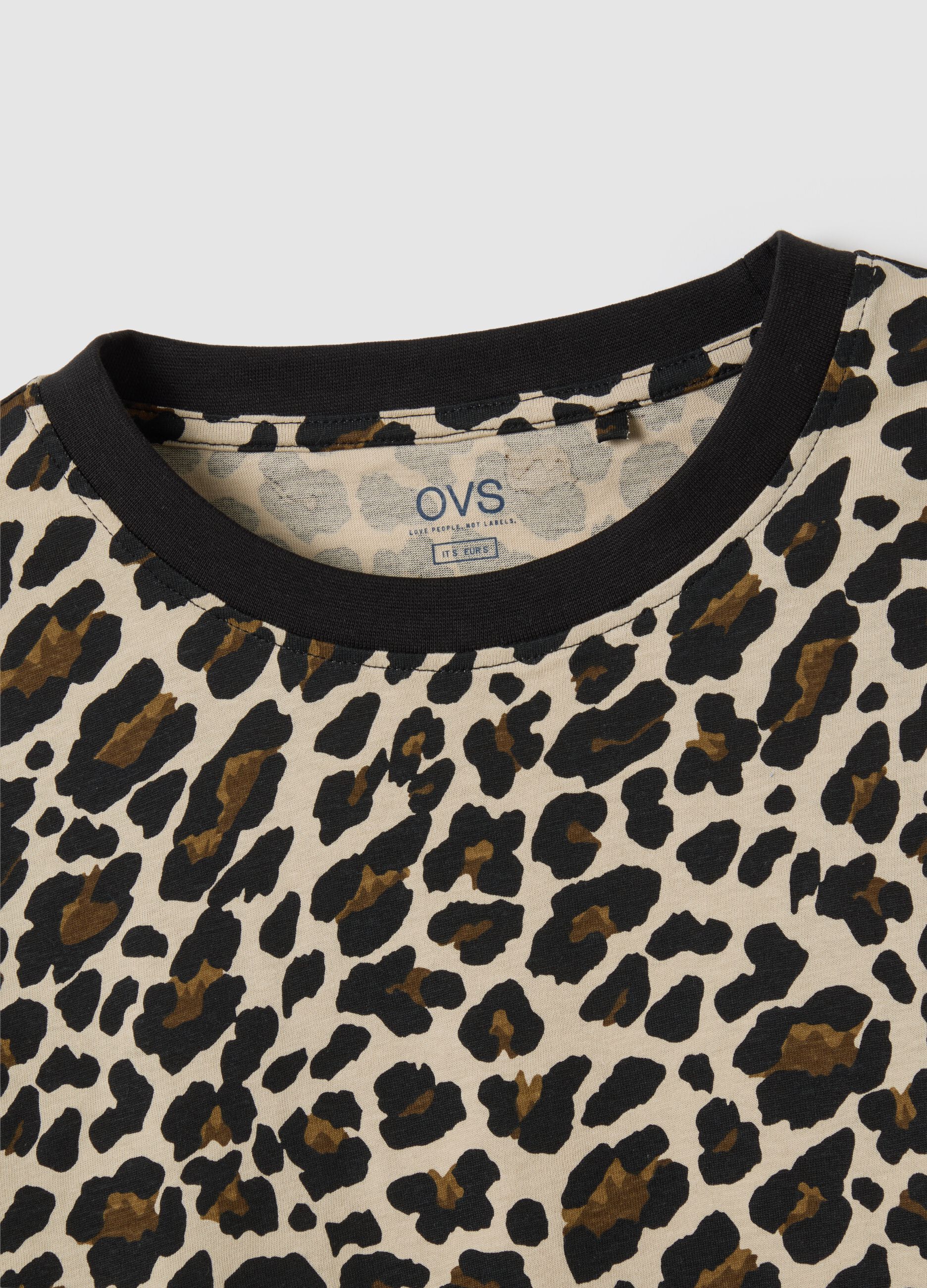 Women's multicolour pure cotton regular fit T-shirt