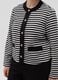 Curvy striped cardigan with golden buttons_2