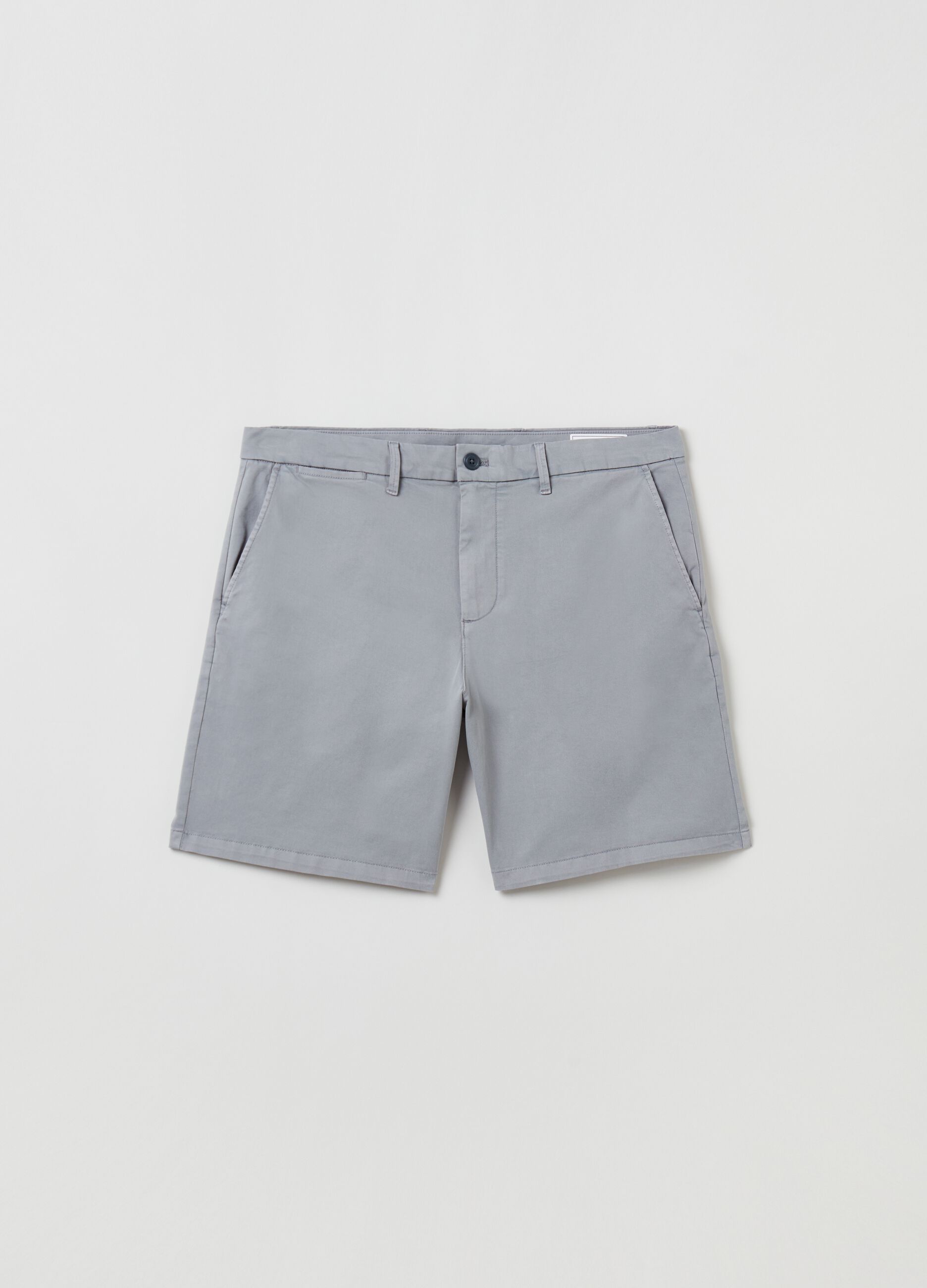 Shorts in stretch cotton