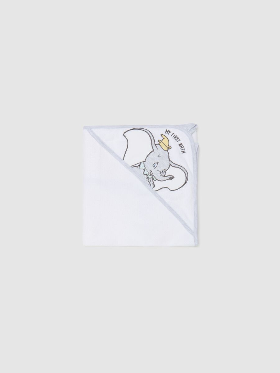 Bathrobe with Dumbo "My first bath" embroidery_0